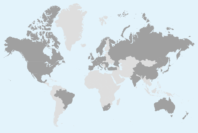 Explore our world map